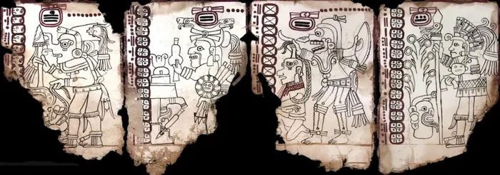 From pages 4 to 7 of the Codex Maya de México