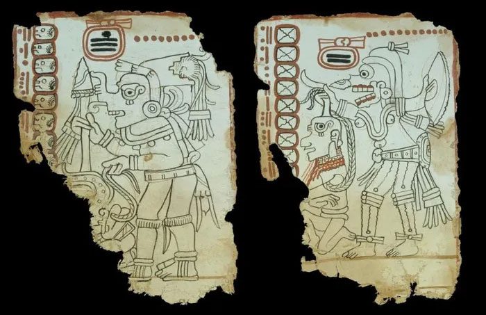  Page 7 of the "Codex Maya de México". 