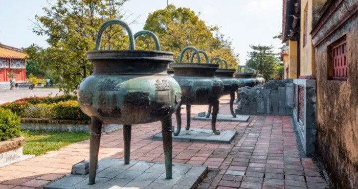 Nine Tripod Cauldrons