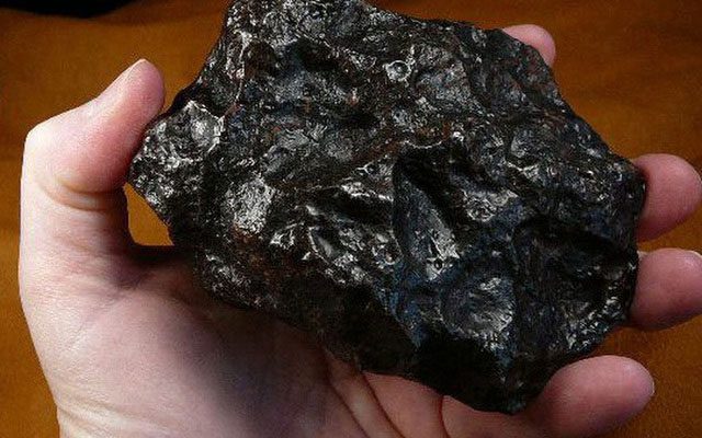 A fake meteorite.
