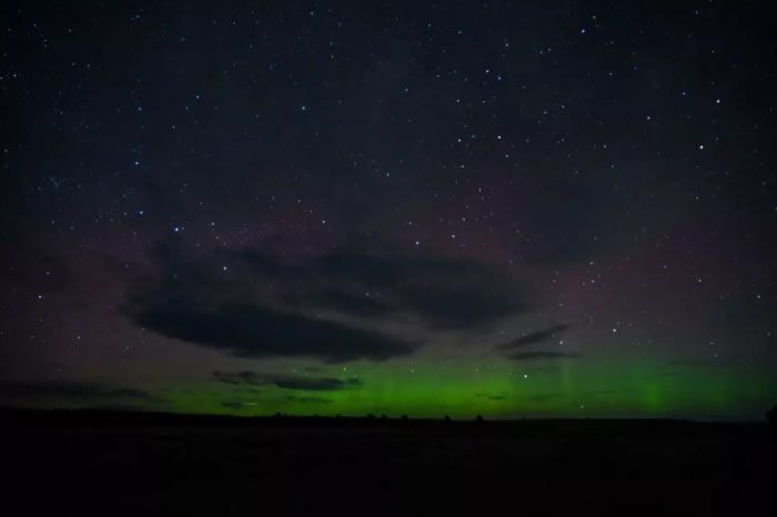 Aurora captured in Montana (USA)