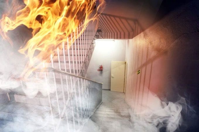 Burns and asphyxiation are the main causes of death for victims.