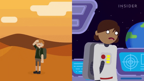 The sudden disappearance of clouds would shock astronauts on the space station