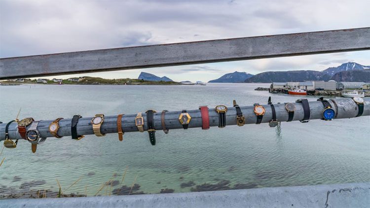 Island residents disregard clocks during the 69 days of continuous sunlight.