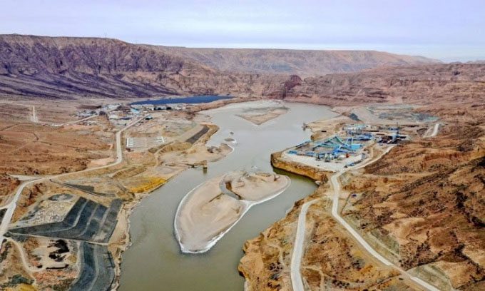 The Yangku Dam will be ready for operation in two years