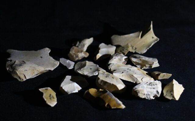 Stone Age tools discovered dating from 800,000 to 1 million years ago.