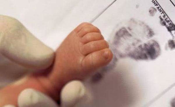 The baby's footprints will be taken and preserved at the hospital.