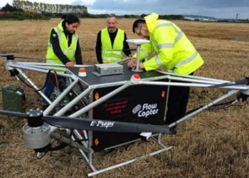 debut hydraulic drone first in the world 119086