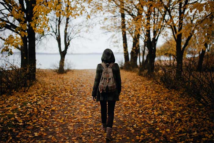 Experiencing a walk in poor weather conditions can be uncomfortable but has significant benefits.