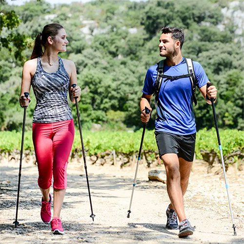 Nordic walking offers many benefits for cardiovascular health.
