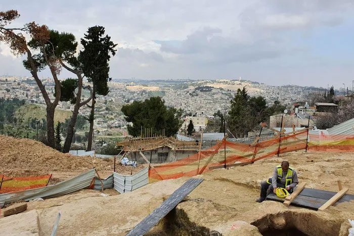 Excavation site