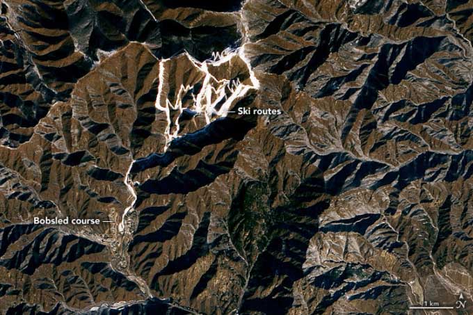 Image captured by Landsat 8 on January 29