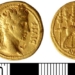discovery of ancient coins with golden traces to test purity 121742