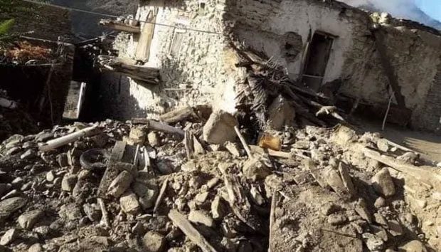 Images of the destruction after the earthquake