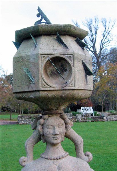 Lennoxlove Sundial, Scotland.