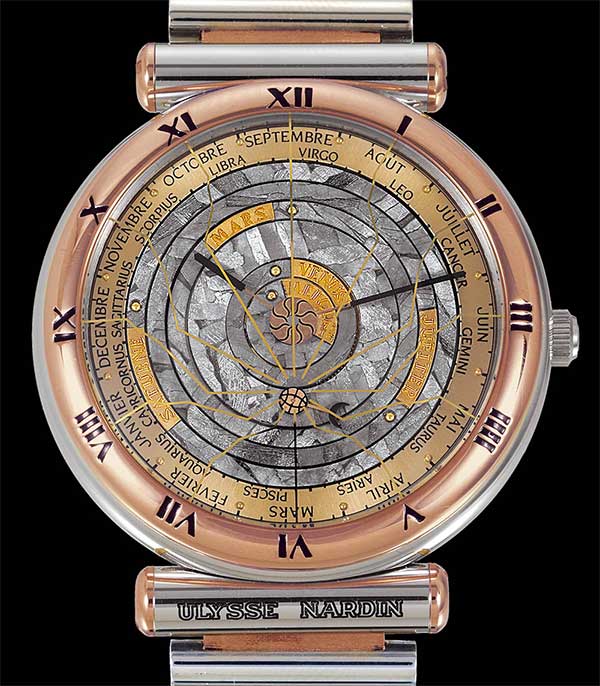 Ulysse Nardin Planetarium Nicolaus Copernicus meteorite watch.