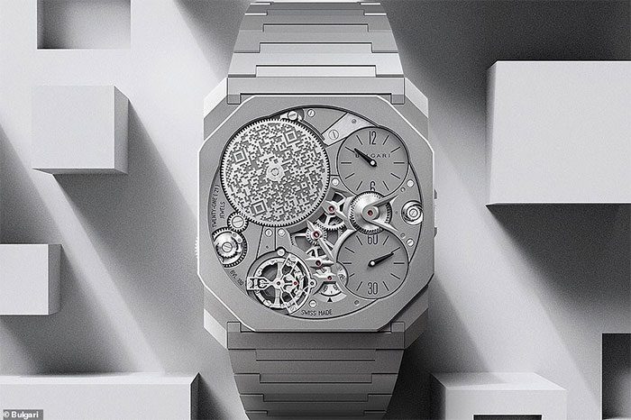 The Octo Finissimo Ultra is produced in the "watchmaking country" of Switzerland.