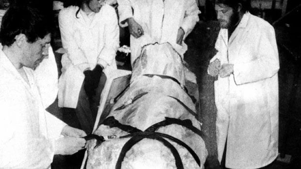 The preservation process of his body was assessed as quite good