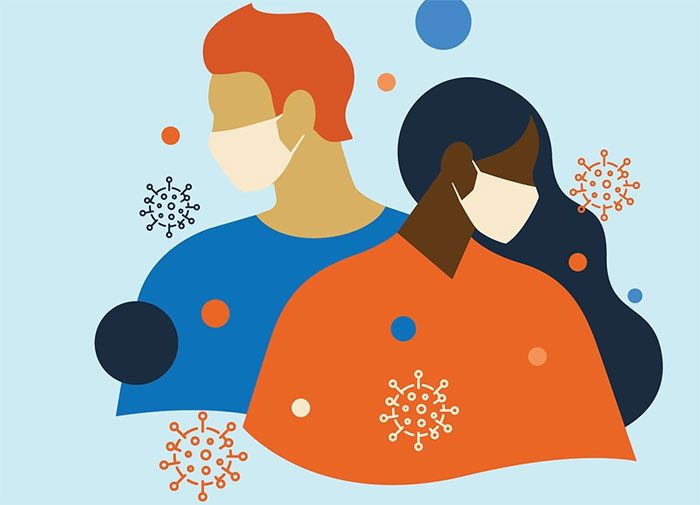 The risk of co-infection with influenza and Covid-19 increases during the transition between seasons.
