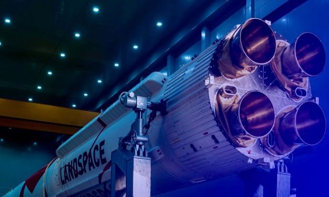 Design of the Zhuque-2 rocket tail.