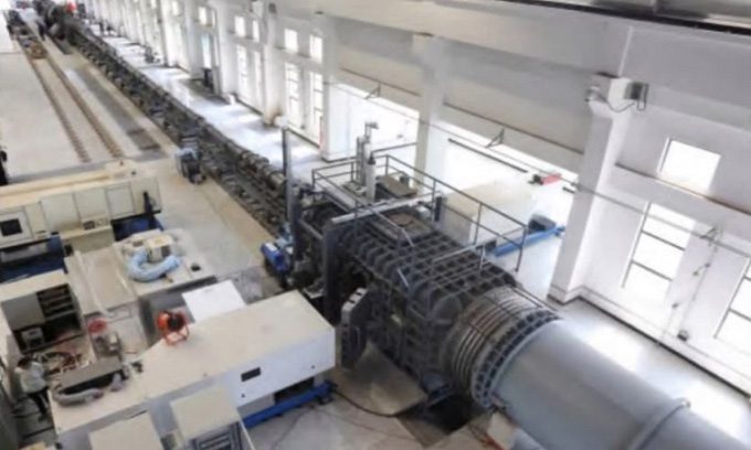 The Mach 33 wind tunnel located in Mianyang, Sichuan.