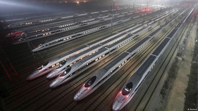 Data shows that high-speed trains are environmentally friendly.