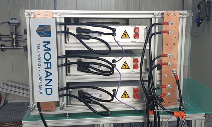 eTechnology prototype can charge 80% in just over a minute.