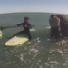 elephant approaches and scares canoe paddler 122411
