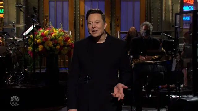 Elon Musk on SNL.