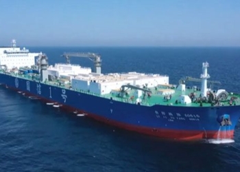 first mobile export of 100000 tons of fish in the world 120628