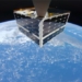 flying computer 550km above earth selfie video 121480