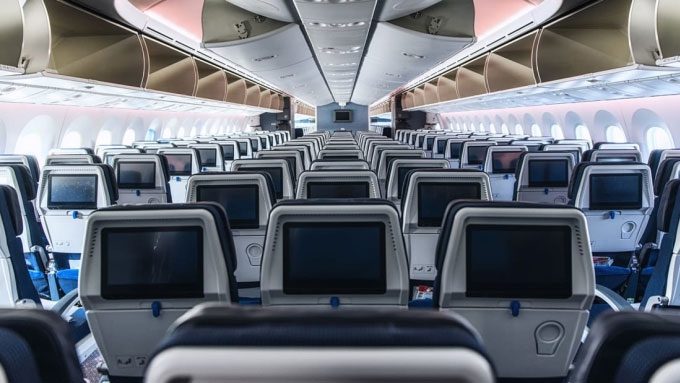 Passengers must sit in the seats printed on their tickets, not choose wherever they want when boarding.