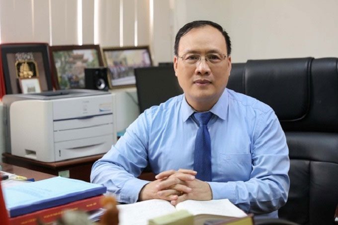 Professor Dr. Nguyen Dinh Duc, Head of the Training Department at Vietnam National University, Hanoi.