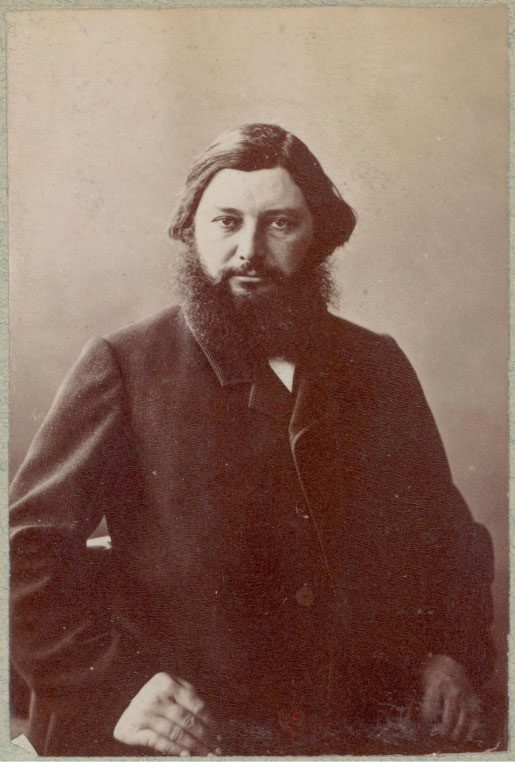 Portrait of artist Gustave Courbet.
