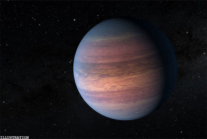 No planet like TOI-2180 b exists in our solar system.