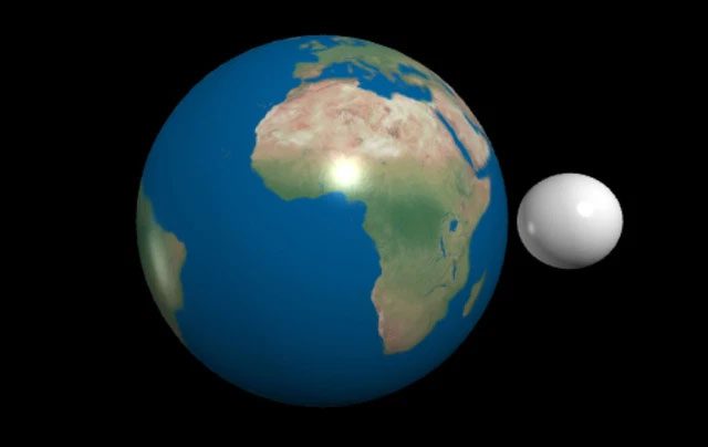 Most large moons never collide with the planet they orbit.