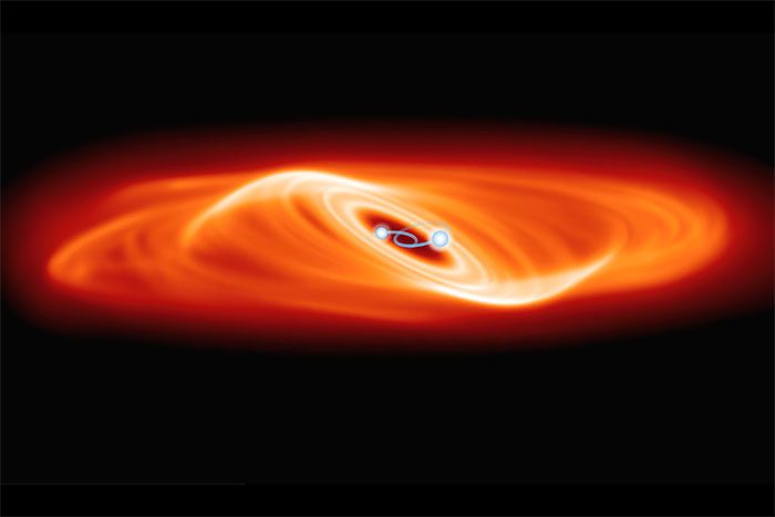 The researchers have named the two newly discovered binary star systems Bernhard-1 and Bernhard-2.