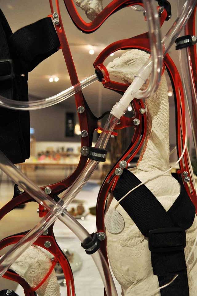 This model combines nature and machinery