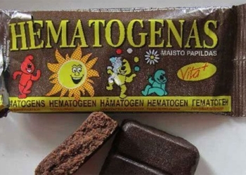 hematogen strange candy of russia is the color of cow 119190