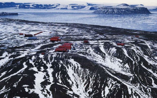 Marambio Base is a research station of Argentina in Antarctica