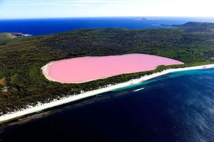 Lake Retba in Senegal