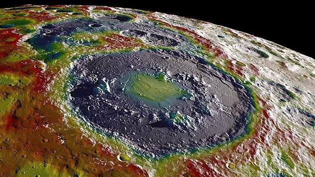 Deep craters on the Moon remain in a "freezing cold" state at their bottoms