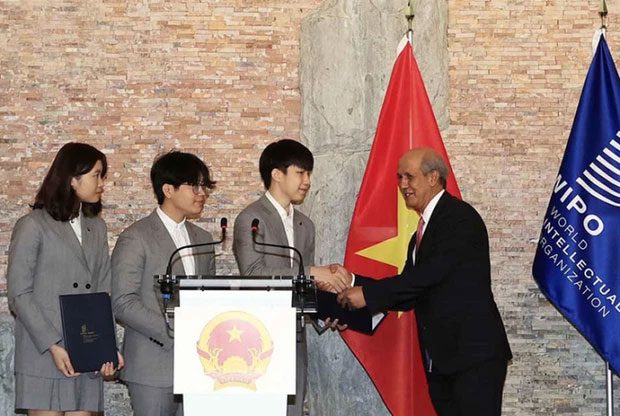 Three students awarded the title of WIPO Youth Ambassadors for Intellectual Property