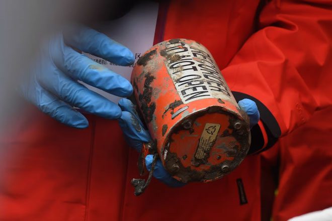 The second black box of the crashed aircraft was discovered
