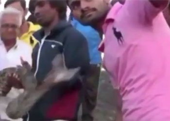 horrifying scene young man being hit in the chest by drone 121585