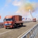 inauguration of the first highway bridge between russia and china 121078