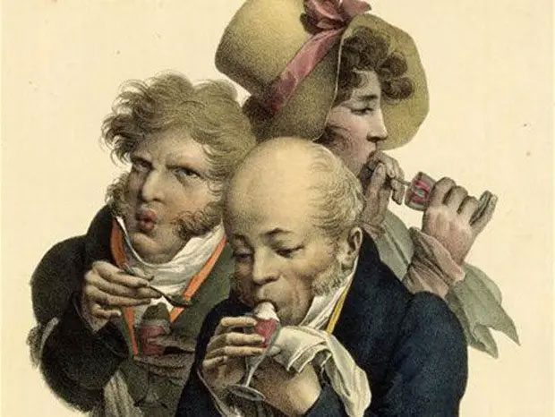 Ice cream existed before the invention of the refrigerator