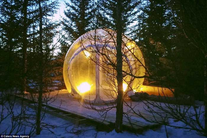 This place is perfect for viewing the Northern Lights.