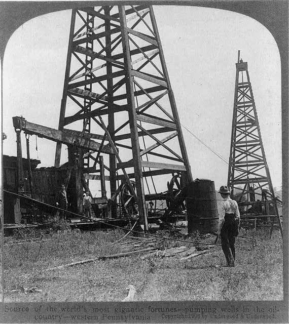 A 19th-century banker, when asked to fund the novel idea of drilling for oil