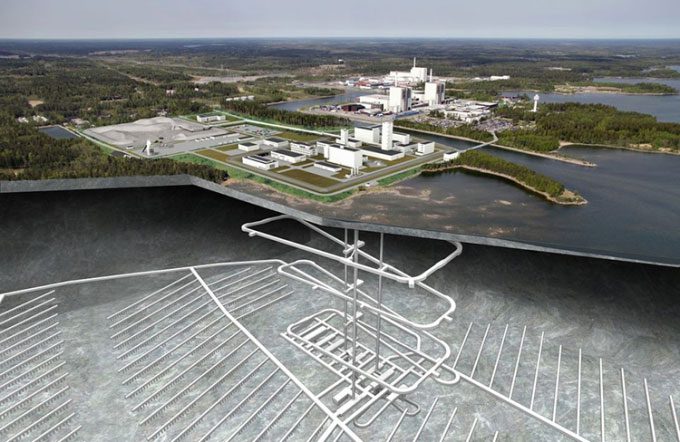 Design of Sweden's nuclear waste storage facility.
